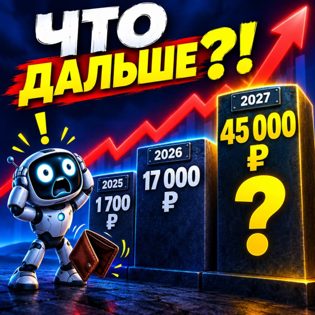 Подписки на нейросети пойдут от 50 000 ₽ в месяц: что нас ждёт в 2027 году