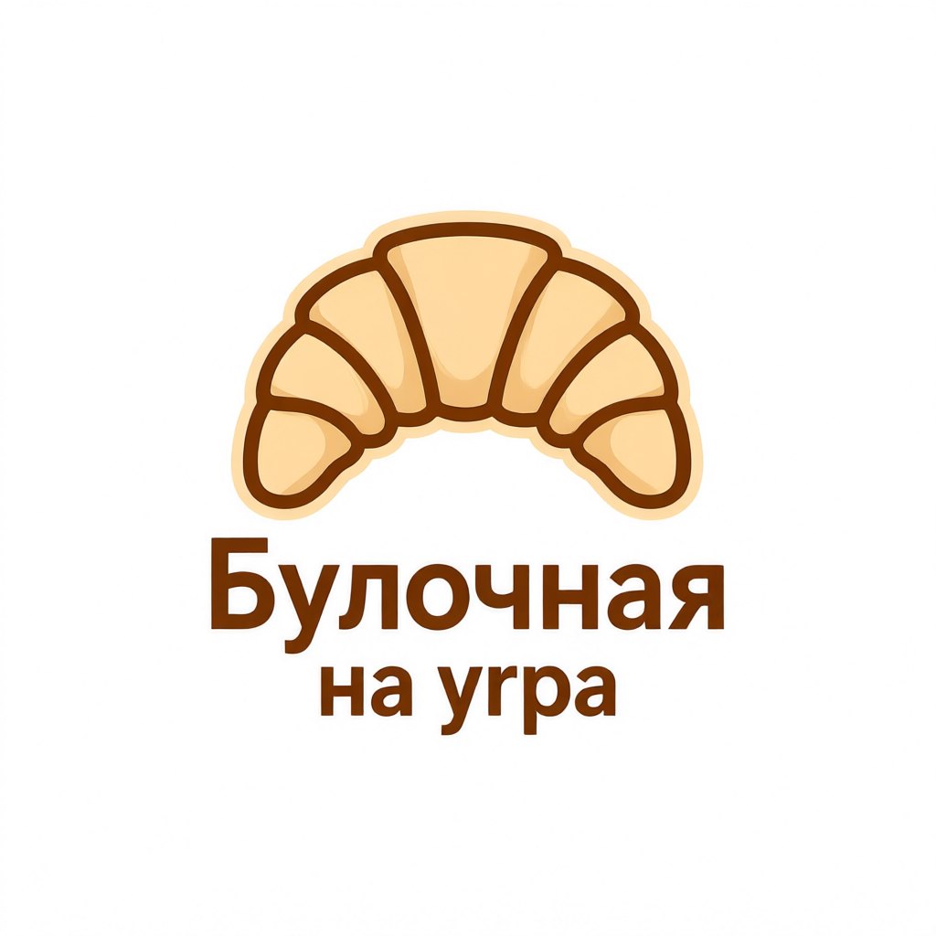 Логотип пекарни, созданный в Qwen Image